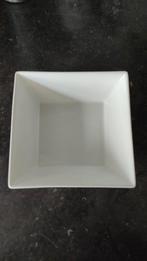 Witte Vierkante Schalen 8 stuks - Nieuwstaat, Ophalen, Nieuw, Schaal of Schalen, Overige stijlen