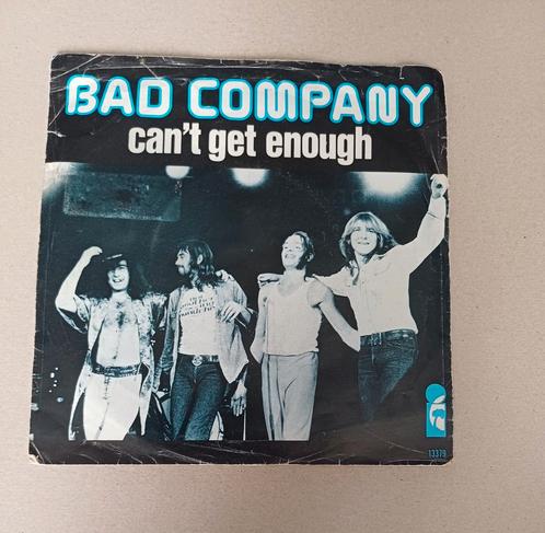 Bad Company  - Can't Get Enough, Cd's en Dvd's, Vinyl Singles, Gebruikt, Single, Pop, 7 inch, Ophalen of Verzenden