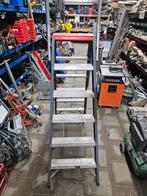 Altrex falco FD6 trap, Doe-het-zelf en Verbouw, Ladders en Trappen, Ophalen, Gebruikt, Altrex, Opvouwbaar of Inschuifbaar