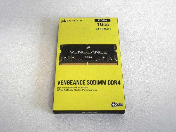 Corsair Vengeance 16 GB (2 x 8 GB) DDR4 2400 MHz CL16 SODIMM, Computers en Software, RAM geheugen, Nieuw, Laptop, 16 GB, DDR4