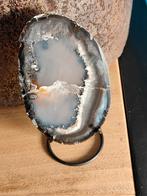 Agaat schijf op standaard, Ophalen of Verzenden