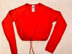 Gymshark Longsleeve Top 2 stucks Maat S, Ophalen of Verzenden, Maat 36 (S), Rood, Fitness of Aerobics