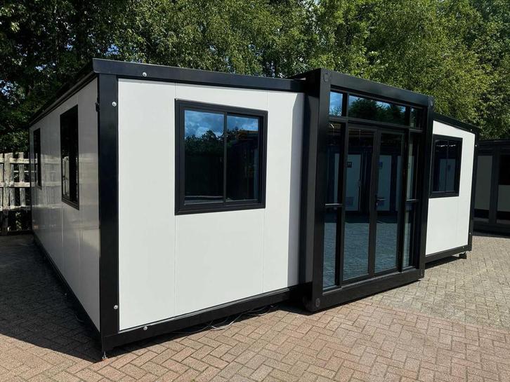 2025 Rhino-Houses 36,5 m2 2 slaapkamers, badkamer en keuken, Zakelijke goederen, Machines en Bouw | Keten en Containers