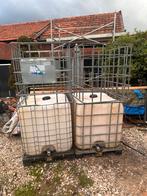 2 ibc inclusief vat, Doe-het-zelf en Verbouw, Ophalen, Gebruikt, 100 cm of meer, 60 cm of meer
