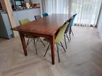 Antieke Engelse Eiken Tafel met Laden, Antiek en Kunst, Ophalen