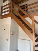 meranti kwartslag trap onder kwart binnentrap houten hout, Doe-het-zelf en Verbouw, Ladders en Trappen, Ophalen, Gebruikt, 2 tot 4 meter