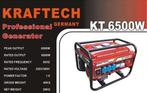Aggregaat/generator 6500w nieuw Silent gratis bezorging, Benzine, Geluidgedempt, Nieuw, Ophalen of Verzenden