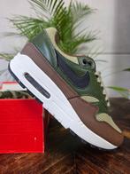 Nike Air Max 1 Neutral Olive Cacao Wow maat 38,5, Bruin, Nike, Nieuw, Ophalen of Verzenden
