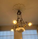 Antieke bronzen kroonluchter, Antiek en Kunst, Antiek | Lampen, Ophalen