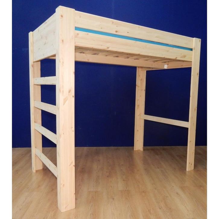 stevige 2-persoons Hoogslaper 10 hoogtes 20 matrasmaten, Huis en Inrichting, Slaapkamer | Stapelbedden en Hoogslapers, Nieuw, Hoogslaper