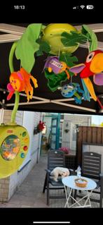 Fisher-Price Rainforest Kiekeboevriendjes Mobiel, Ophalen of Verzenden, Gebruikt, Mobiel, Met geluid