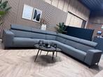 Home Center Gemêleerde Hoekbank - Grijs - 312 x 282, Ophalen, Hoekbank, 300 cm of meer, Zo goed als nieuw