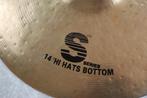 Wuhan S-serie hihat bekkens 1056/1131gr 14 inch  <25250387>, Muziek en Instrumenten, Instrumenten | Onderdelen, Gebruikt, Wuhan