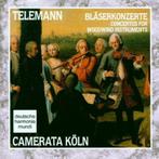 TELEMANN Bläserkonzerte CD CAMERATA KÖLN DHM, Ophalen of Verzenden, Barok, Gebruikt, Orkest of Ballet