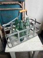 Vintage Frans flessenrek van zink, Antiek en Kunst, Curiosa en Brocante, Ophalen of Verzenden