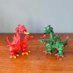 Playmobil 2 draken groen en rood, Ophalen of Verzenden, Zo goed als nieuw