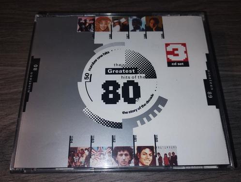 The Greatest Hits Of The Eighties [ 3 CD] Telstar, Cd's en Dvd's, Cd's | Verzamelalbums, Zo goed als nieuw, Pop, Ophalen of Verzenden