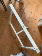 Tafelpoot - Wit Metaal, Tafelpoot, Minder dan 50 cm, Ophalen of Verzenden, Zo goed als nieuw