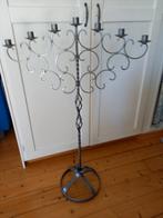 Zweedse smeedijzeren kaarsenstandaard, Ophalen, Zo goed als nieuw, Metaal, 75 cm of meer