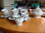 Vintage theeservies Wawel met bloemetjes, Antiek en Kunst, Antiek | Servies compleet, Ophalen of Verzenden