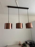 Hanglamp in brons, incl. 3 lampen te koop, Overige materialen, Zo goed als nieuw, 50 tot 75 cm, Ophalen