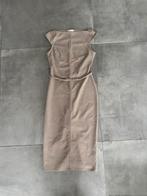 H&M jurk, Ophalen of Verzenden, Zo goed als nieuw, Beige, Boven de knie