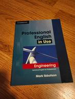 Studieboek 'Professional English Engineering' Mark Ibbotson, Ophalen of Verzenden, Beta, Zo goed als nieuw, HBO