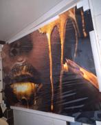 Plexiglas Schilderij Golden Lips Eric Kuster Style, Ophalen, Nieuw