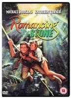 DVD Romancing The Stone (Michael Douglas en Kathleen Turner), Cd's en Dvd's, Dvd's | Avontuur, Vanaf 12 jaar, Ophalen of Verzenden