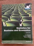 Statistics for Business and Economics ISBN: 9780273767060, Gelezen, Overige wetenschappen, Ophalen of Verzenden