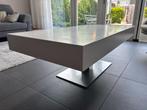 Salontafel, Huis en Inrichting, Tafels | Salontafels, Ophalen, Kunststof, Gebruikt, 100 tot 150 cm