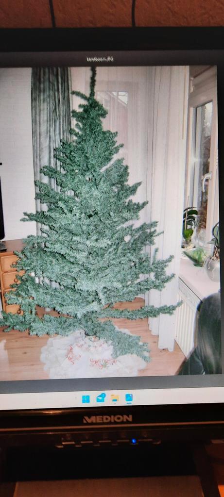 Kunst kerstboom ca 2.00meter, Diversen, Kerst, Gebruikt, Ophalen of Verzenden