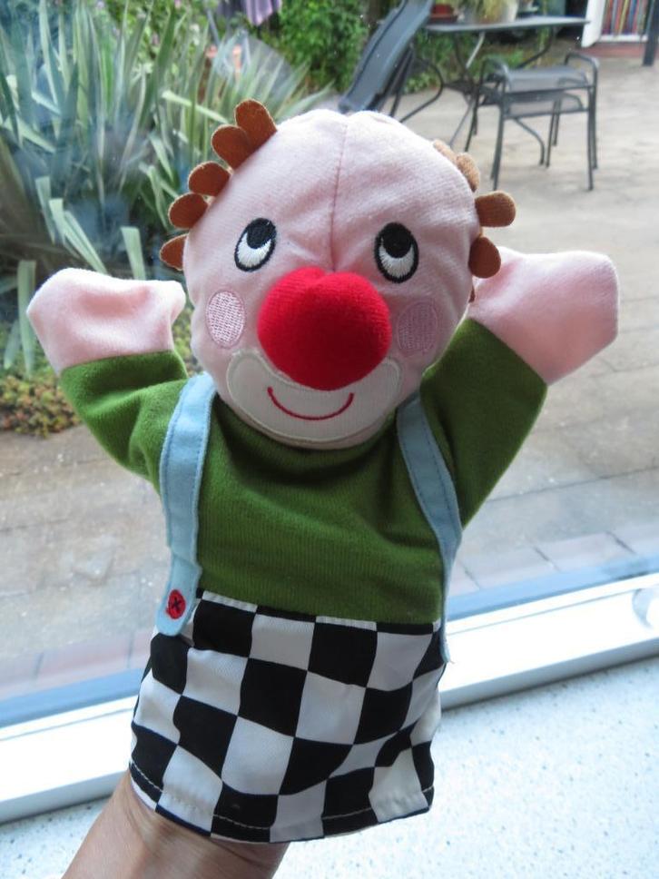 Handpop clown clowntje pipo Cirkus circus IKEA, Kinderen en Baby's, Speelgoed | Knuffels en Pluche, Zo goed als nieuw, Overige typen