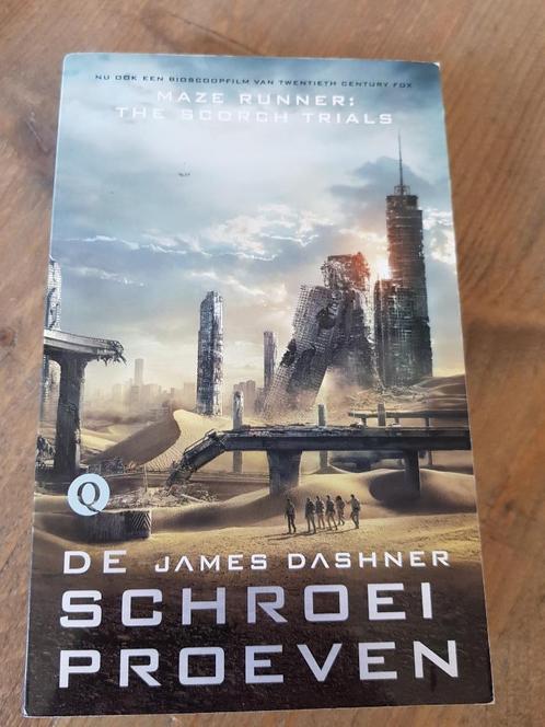 de schroei proeven boek van james dashner nieuw, Boeken, Fantasy, Nieuw, Ophalen of Verzenden