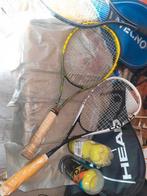 Tennis Rackets en met ballen en beschermhoes, Ophalen of Verzenden, Zo goed als nieuw, Racket(s)