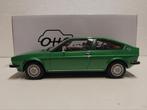 Alfa Romeo Sud  Sprint Alfasud fel groen Ottomobil 1:18 KRD, Hobby en Vrije tijd, Modelauto's | 1:18, Ophalen of Verzenden, Zo goed als nieuw