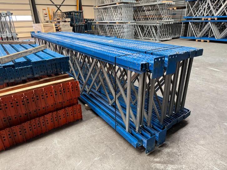 Palletstelling Esmena  500x100 / lengte 11.20 mtr, Zakelijke goederen, Kantoor en Winkelinrichting | Magazijn, Stelling en Opslag