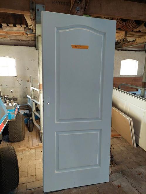 Diverse deuren, maten op foto 2, Doe-het-zelf en Verbouw, Deuren en Horren, Gebruikt, Binnendeur, 200 tot 215 cm, 80 tot 100 cm