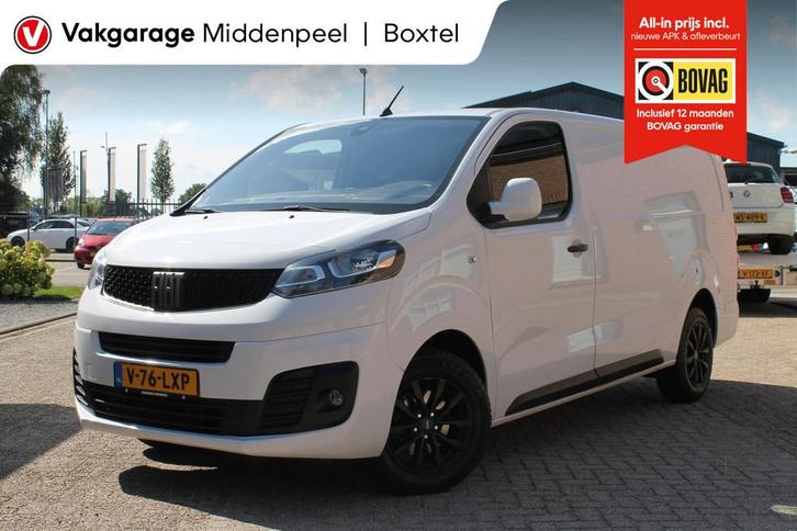 Fiat Scudo 2.0 MultiJet L3H1 | 145PK | 360 camera | Carpla, Auto's, Bestelauto's, Bedrijf, Te koop, ABS, Achteruitrijcamera, Airbags