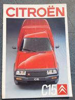 folder Citroën C15 maart 1989 - Nederlands, Ophalen of Verzenden, Zo goed als nieuw, Citroën