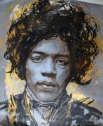 Uniek schilderij van Jimi Hendrix, Ophalen of Verzenden