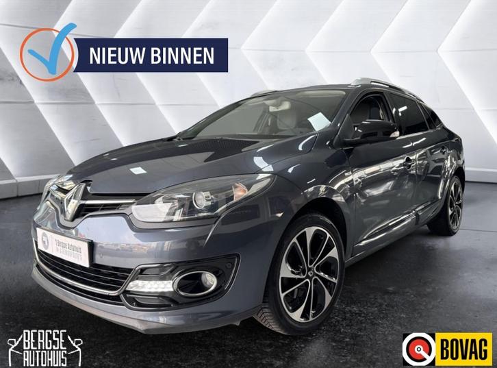 Renault Mégane Estate 1.2 TCe Bose Navi Cruise Lmv Ecc, Auto's, Renault, Bedrijf, Mégane, ABS, Achteruitrijcamera, Airbags, Airconditioning