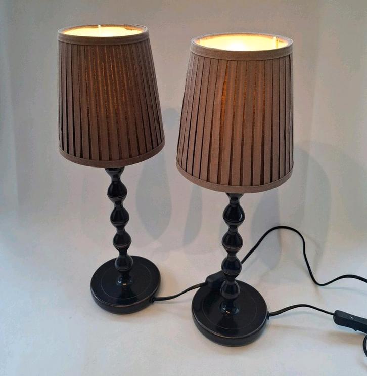 Set IKEA Ekarp Tafellampen, Huis en Inrichting, Lampen | Tafellampen, Zo goed als nieuw, Minder dan 50 cm, Ophalen of Verzenden