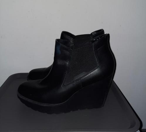 CALVIN KLEIN Dames sleehak schoenen maat 40., Kleding | Dames, Schoenen, Gedragen, Zwart, Ophalen of Verzenden