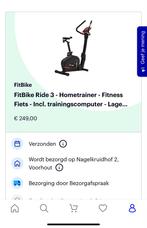 FitBike Ride 3 - Hometrainer Zo Goed Als Nieuw, Ophalen of Verzenden, Zo goed als nieuw, Metaal, Benen