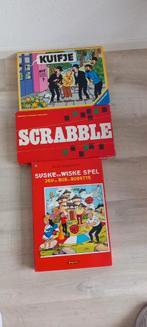 3 Spelletjes  kuifje  suske en wiske scrabble leuk voor de, Hobby en Vrije tijd, Gezelschapsspellen | Bordspellen, Ophalen of Verzenden