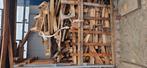 Haard hout en pallets gratis, Tuin en Terras, Haardhout, Minder dan 3 m³, Ophalen
