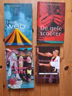 Het Web, De gele scooter, Dreadlocks & lippenstift, schoolst, Ophalen of Verzenden, Zo goed als nieuw, Fictie