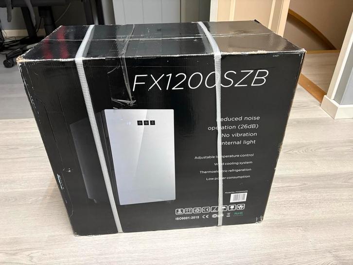 Temptech FX1200SZB Wijnkoeler - Nieuw in Doos!, Huis en Inrichting, Woonaccessoires | Wijnrekken, Nieuw, Ophalen of Verzenden