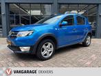 Dacia Sandero 0.9 TCe Stepway Lauréate, Auto's, Dacia, Voorwielaandrijving, Gebruikt, Blauw, Bedrijf
